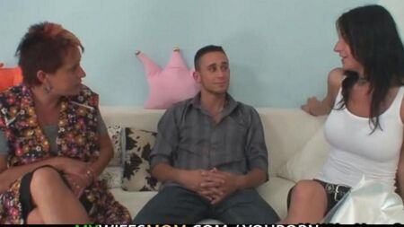 Eu deixei o cara com minha mãe, e eles escolheram