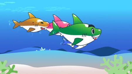 Canção do Tubarão Bebé _ Canções para Crianças _ Canções Infantis _ The Kiboomers
