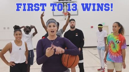 Jenna Bandy - Partida intensa de 2 contra 2 no «King of The Court» com TyTheGuy, BlackCharcoal, Bree Green, Chris Staples e outros (26-03-2020)