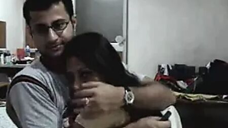 Lua de mel de um casal indiano amador