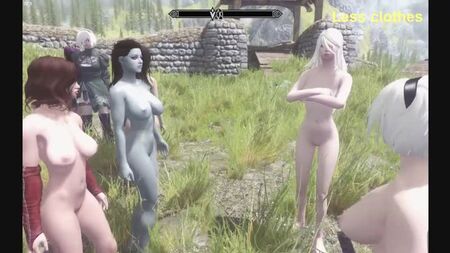 SKYRIM — Mods de nudez