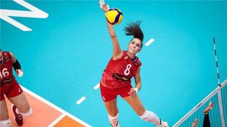 Nataliya Goncharova, uma jogadora de voleibol linda e incrível (HD)