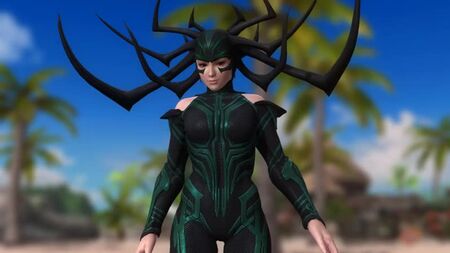 Dead or Alive 5 1.10c BP 5.5 - Hela (MARVEL) chega à praia