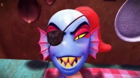 Está alguém na cozinha com a Undyne