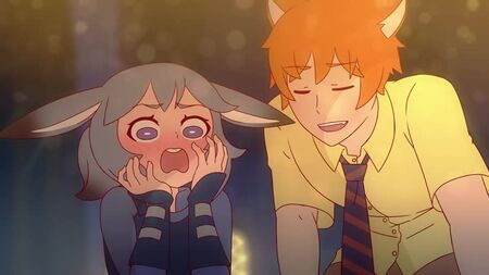 ZootopiaHD - E se «Zootopia» fosse um anime, por Manyakisart