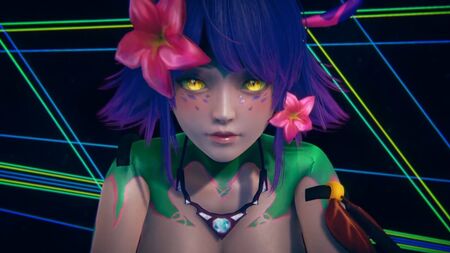 Sexo com a Neeko em POV: Paródia Hentai de League of Legends