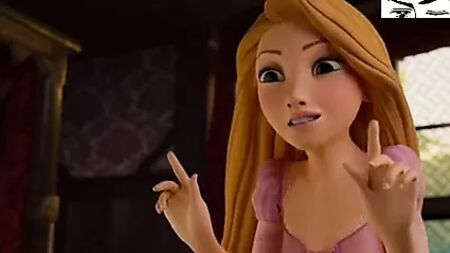 Footjob da Rapunzel