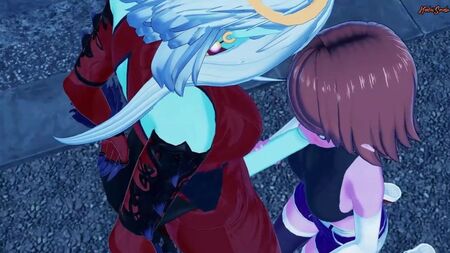 A demónia Futa Towa fode a Chronoa - Dragon Ball Super Hentai