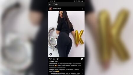 Emilie Nef Naf e o seu rabo grande