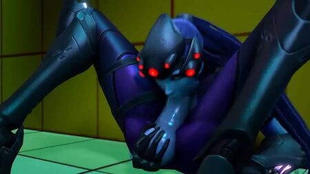 futa Widowmaker auto-sucção
