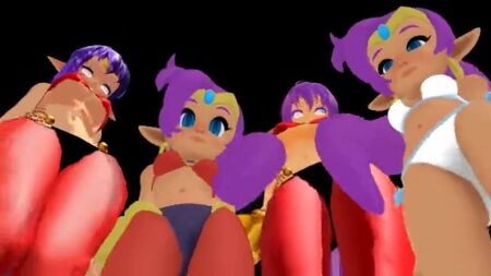 MMD Shantae: A Dança Fantasma Sensual!