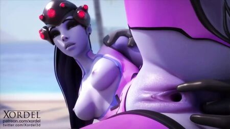 Widowmaker nua na praia