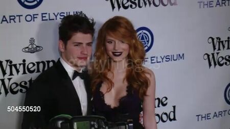 Bella Thorne e Gregg Sulkin na nona edição anual do Heaven Gala, organizado pela The Art of Elysium