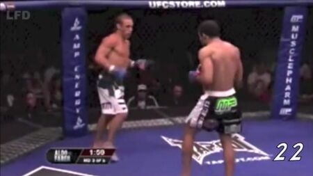 José Aldo vs. Urijah Faber - Pontapés nas pernas de outro mundo / realboxing.ru