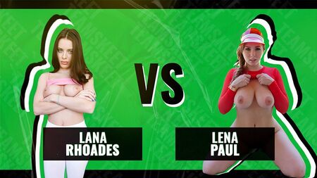 Batalha das Gatas - Lana Rhoades vs Lena Paul - O Grande Concurso de Mamas Grandes e Naturais