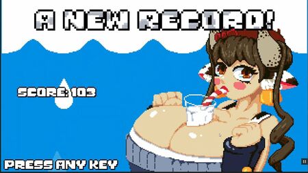 Milk Bouncer: Jogo hentai fofo com seios gigantes e aumento de peito