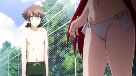 Cenas sexistas em High School DXD