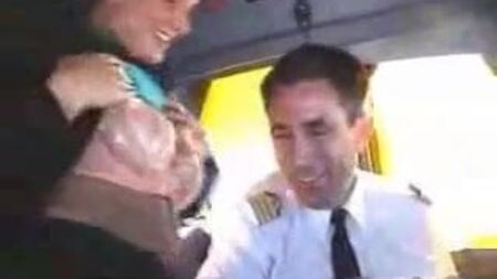 Striptease no avião