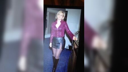 Penny Smith em meias-calças: uma homenagem