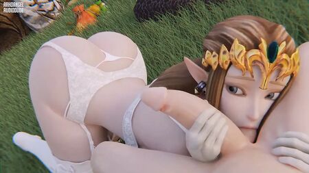 O Boquete da Princesa Zelda, por Arhoangel (Versão Alargada)