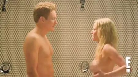 Chelsea Handler e Conan O'Brien - Banho nu + Erros de gravação