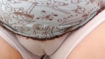 Mãe madura em cuecas, cameltoe, amadora, grande plano