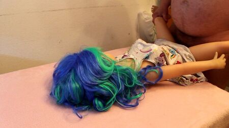 Boneca sexual Emma de 100 cm com cabelo e vestido novos