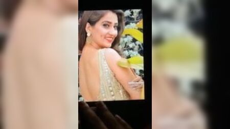 Homenagem com esperma quente de Manjusha em telugu