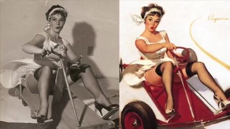 As verdadeiras pin-ups