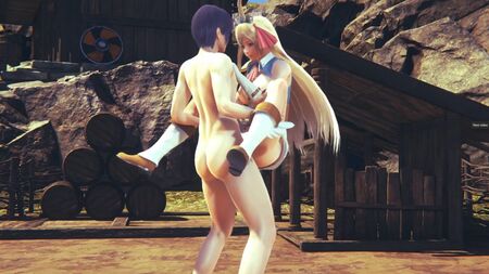 Pecorine tem um orgasmo com ejaculação interna: Paródia hentai de Princess Connect Re:Dive