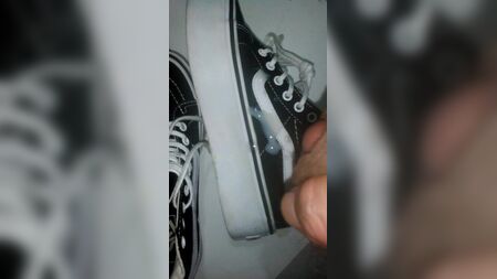 Vans Sk8 High Platform Preto, novas com peças (parte 2)