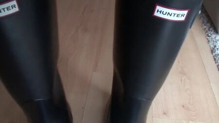 Fetiche por botas de caçador - Fetiche por botas de borracha