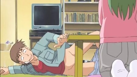 Compilação de sexo a três em animes picantes