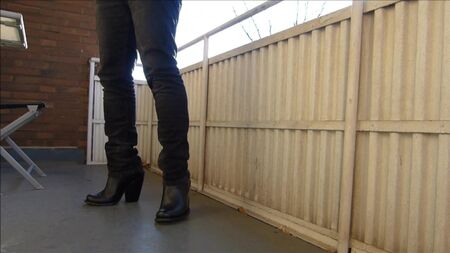 Botas de cowboy de salto alto