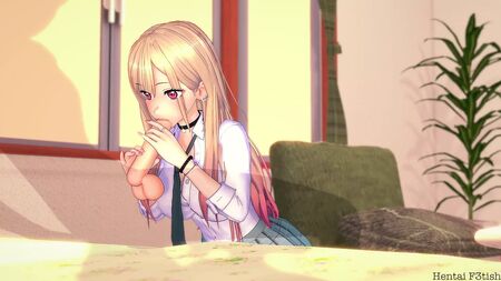 Marin Kitagawa – My Dress-up Darling Hentai: Um pouco de carinho depois do trabalho