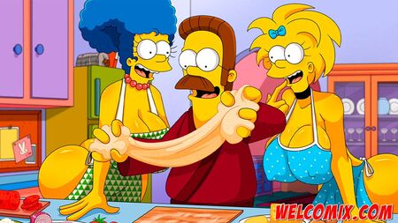 Pizza de pepperoni - Os Simptoons