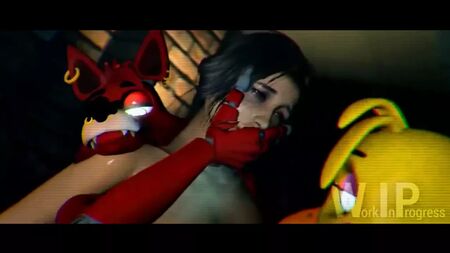 Animação pornográfica SFM de Five Nights at Freddy's (com som)