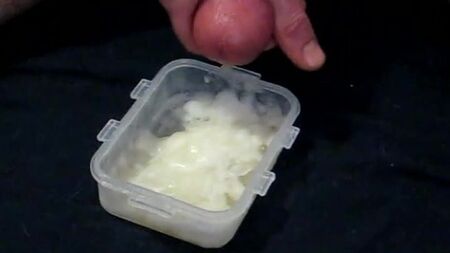Recolha de esperma - xdresser coberto de esperma