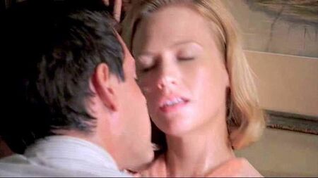 Cena de sexo com January Jones em «Mad Men» no ScandalPlanetCom