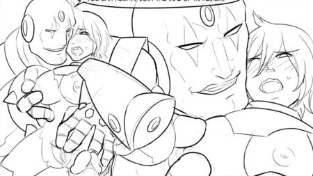 Paródia hentai do Megaman: Sigma X