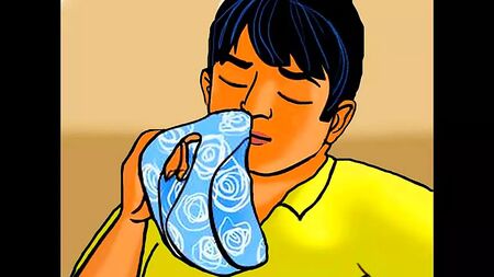 As cuecas da mãe! Desenhos animados pornográficos!