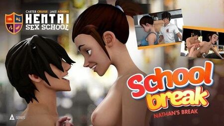 ADULT TIME, Escola de Sexo Hentai - Rivalidade entre meio-irmãos