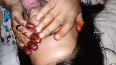 Esposa tímida de origem indiana faz sexo oral, áudio em hindi, parte 5