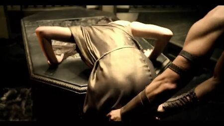 Montagem das cenas de sexo das celebridades Eva Green e Lena Headey em «300»