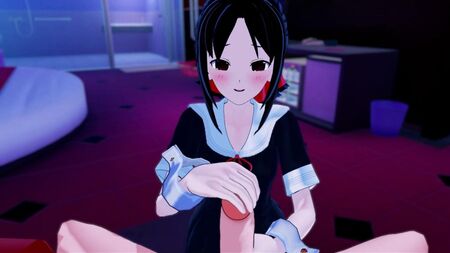 POV a foder com Kaguya Shinomiya - O amor é uma guerra Hentai