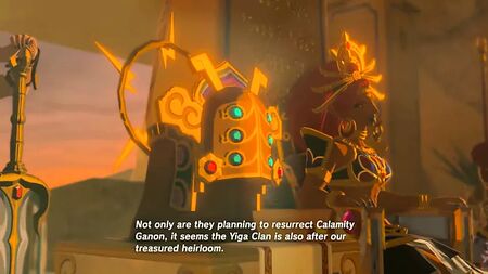 A Zelda e a Urbosa a divertirem-se juntas