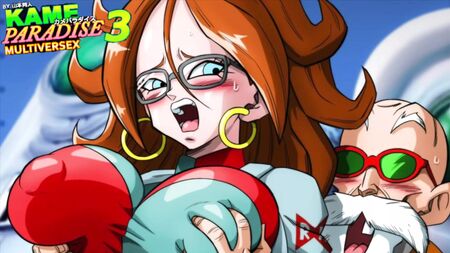 Kame Paradise 3 - O Android mais sensual de sempre (cena de sexo do Android 21)