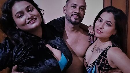 Um rapaz com duas raparigas, áudio integral em bengali, Tina, Suchorita e Rahul, Filme completo, Parte 1
