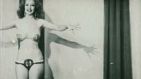 TEMPESTADE NUM COPO D - striptease burlesco vintage dos anos 50