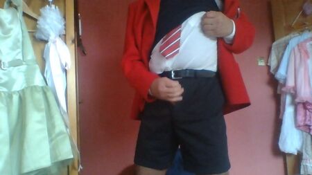 Uniforme do colégio interno para rapazes